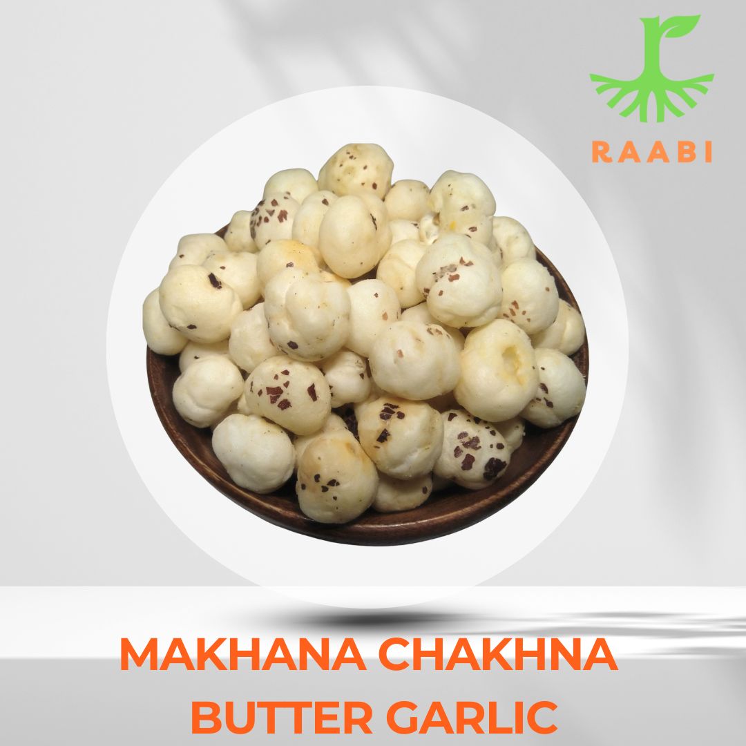 Makhana Chakhna Butter Garlic